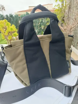 Bolso SKFK verde y negro #skunkfunk #parfois