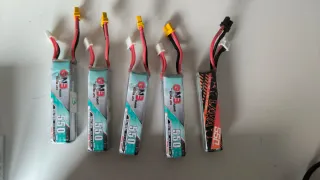 BETAFPV Pavo 20 Pro + DJI O4 Pro + 5 lipos