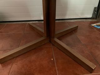 Mesa redonda madera 1.20m