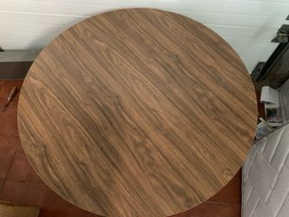 Mesa redonda madera 1.20m