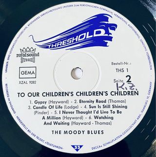 The Moody Blues - To Our Children's LP Vinilo