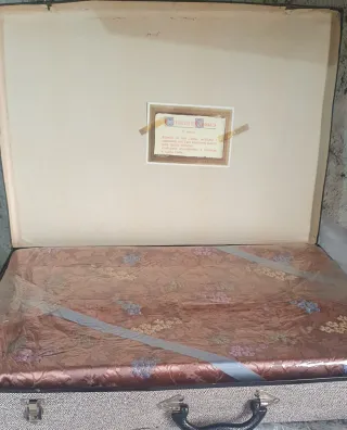 Coperta matrimoniale primo letto anni '50