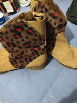 Botines Desigual Marrones y Multicolor