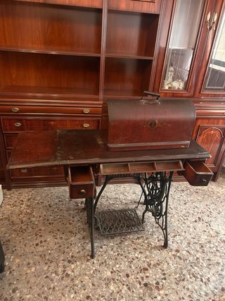 Mesa Máquina de Coser Singer Vintage