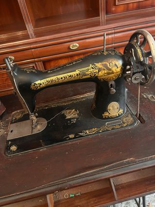 Mesa Máquina de Coser Singer Vintage