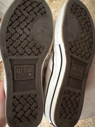 Converse Beige/Blanco Zapatillas