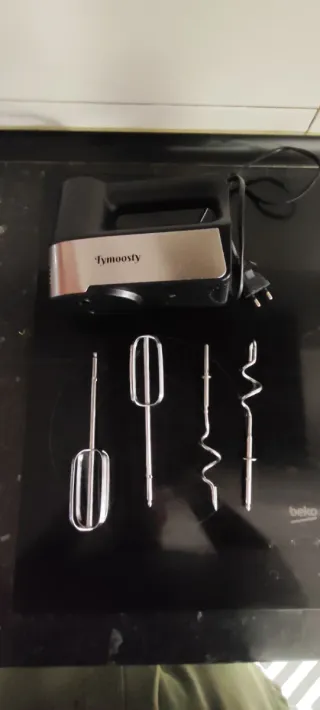 Batidora de mano Tymooosty con accesorios