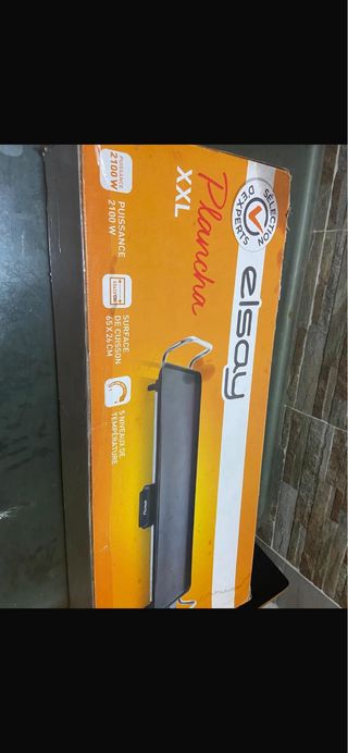 Plancha de comida eléctrica