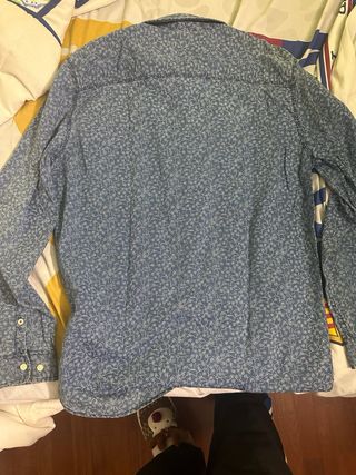 Camisa vaquera estampada Pepe Jeans Indigo azul XL