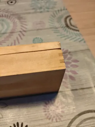 Caja Antigua Madera Confitería Manuel Aguilar