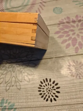 Caja Antigua Madera Confitería Manuel Aguilar