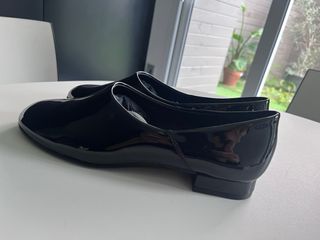 Zapatos charol negros talla 40