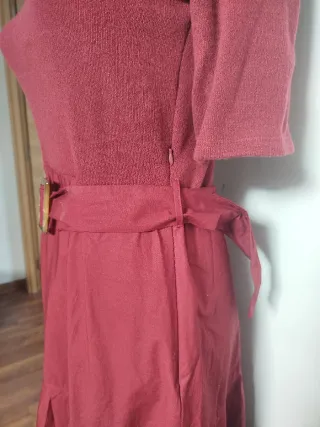 Vestido Zara Rojo Talla M Nuevo