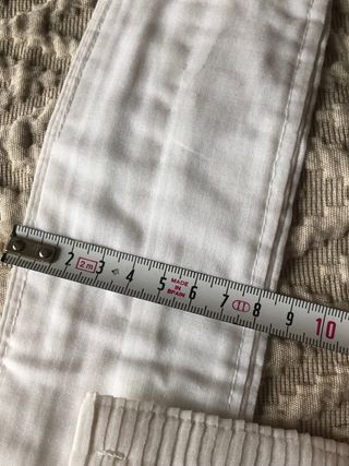 Cinturón niña con lorzas en batista