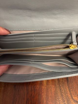 Portafoglio Coccinelle Pelle Grigio Nuovo