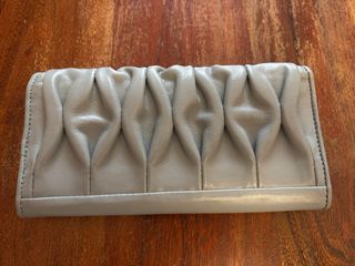 Portafoglio Coccinelle Pelle Grigio Nuovo