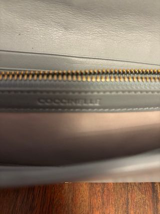 Portafoglio Coccinelle Pelle Grigio Nuovo