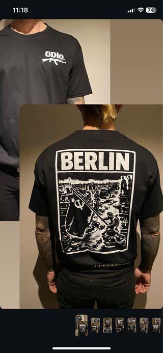 Camiseta ODIO. Berlin