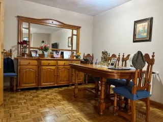 Conjunto Salón Madera Pino Maciza