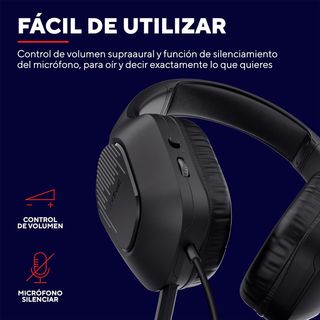 Trust Gaming GXT 415 Zirox Cuffie da Gaming Leggere
