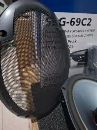 Altavoces Alpine 6x9 300W Nuevos Coche