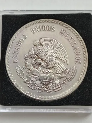 5 Pesos Mexicanos 1947 Plata