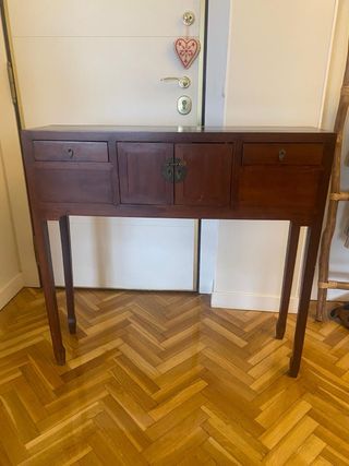 Aparador de madera para recibidor