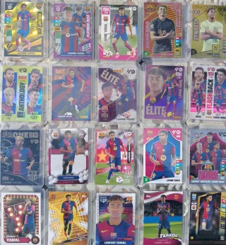 Set Cromos Lamine Yamal FC Barcelona