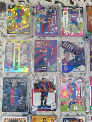 Set Cromos Lamine Yamal FC Barcelona
