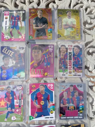 Set Cromos Lamine Yamal FC Barcelona