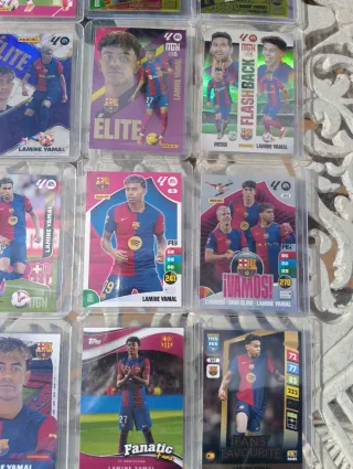 Set Cromos Lamine Yamal FC Barcelona