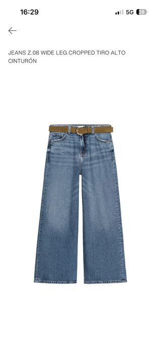 Pantalones vaqueros Zara anchos