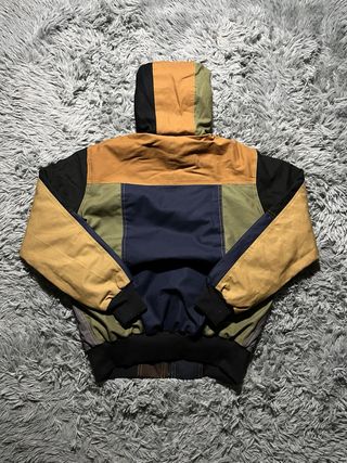 Chaqueta Carhartt Patchwork Multicolor Rework y2k
