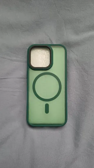Cover MagSafe iPhone 16 Pro - Verde
