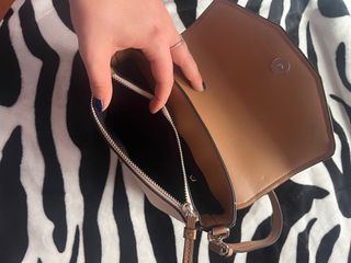 Bolso Parfois rosa y beige