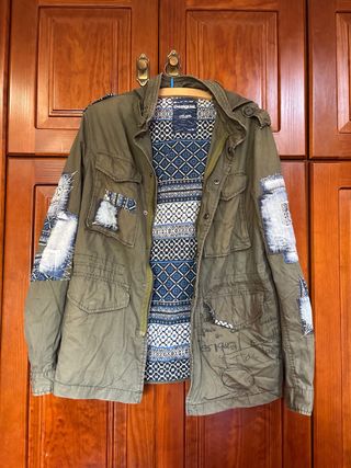 Chaqueta Desigual verde militar