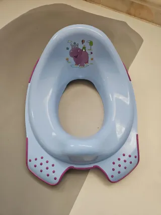 Asiento reductor WC niños azul