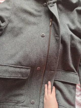 Abrigo gris hombre talla XXL nuevo