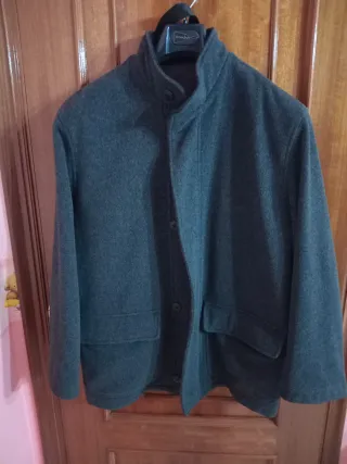 Abrigo gris hombre talla XXL nuevo