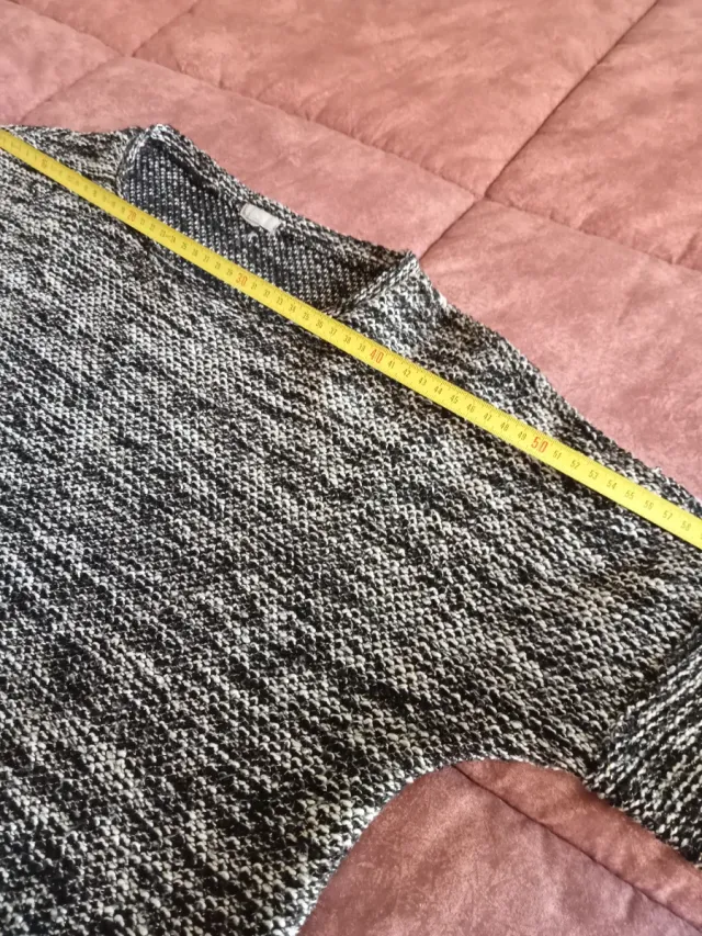 Maglione donna grigio melange