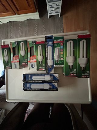 Lote Bombillas Bajo Consumo Osram