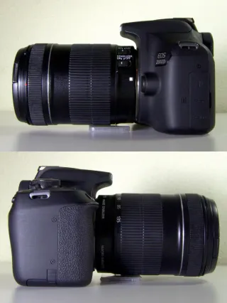 Cámara Canon EOS 2000D + objetivo EF-S 18-135mm IS