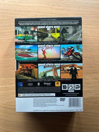 PlayStation 2: Grand Theft Auto La Trilogía