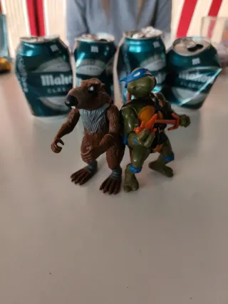 Maestro Astilla y Leonardo Tortugas Ninja