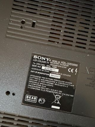 TV Sony Bravia 32" + Receptor Satélite Boston