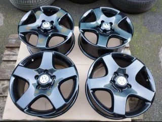 4 LLANTAS 17 VOLKSWAGEN T5 T5.1 T6 T6.1 ORIGINALES