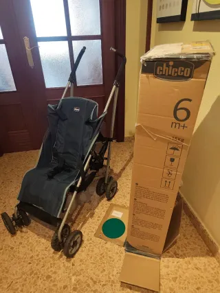 Silla de paseo Chicco azul