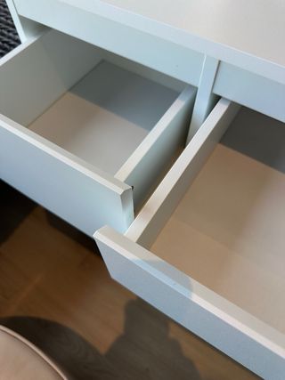 Tocador Profesional Blanco con Espejo LED