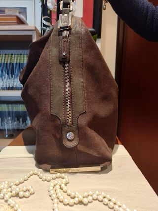 Borsa shopper Liu Jo grande marrone