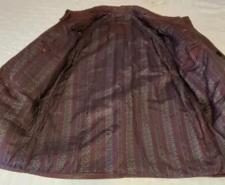 Abrigo Piel Marrón 3/4 Talla 54